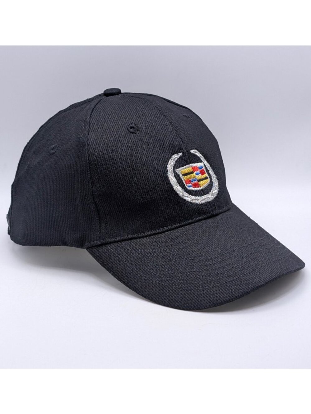 Cadillac Escalade Logo Baseball Hat Cap Black Adjustable Strap Back CTS Seville